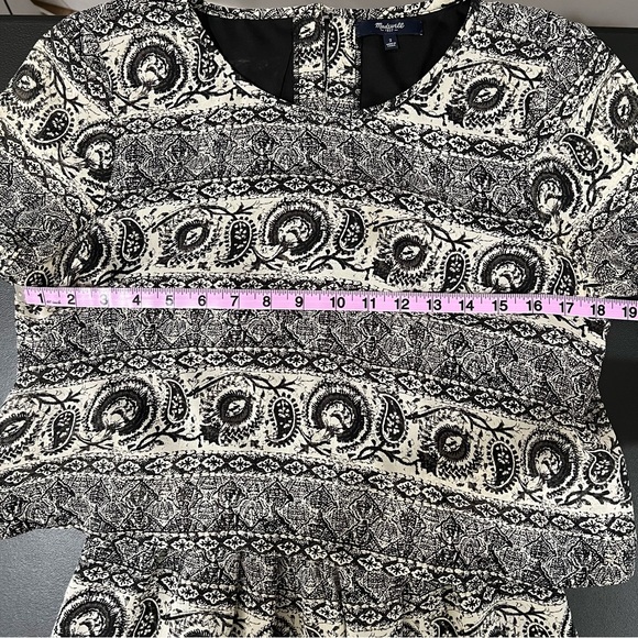 Madewell Silk Paisley 2 Piece Dress Size 2 - Picture 11 of 12